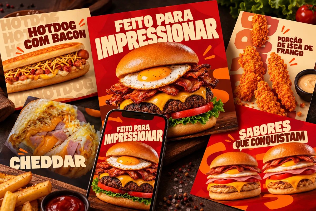 Capa ilustrativa do segmento: lanchonete e pizzaria