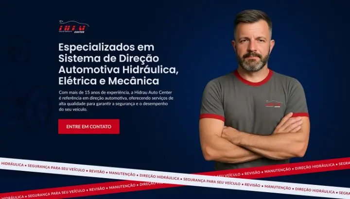 criacao de sites hidrau center